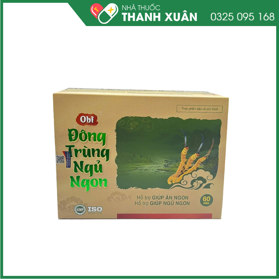 Obi Đông Trùng Ngủ Ngon - Hỗ trợ tiêu hóa, tăng sức đề kháng